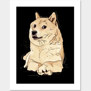 Famous Dog Meme - Original Artwork Posters and Art